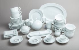 52-teiliges Set von Porzellanteilen (Meissen)