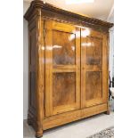 Biedermeier-Schrank (Pfalz, um 1840/50er Jahre)