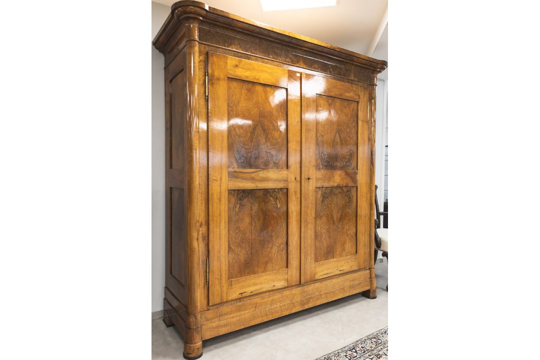 Biedermeier-Schrank (Pfalz, um 1840/50er Jahre) - Bild 1 aus 2