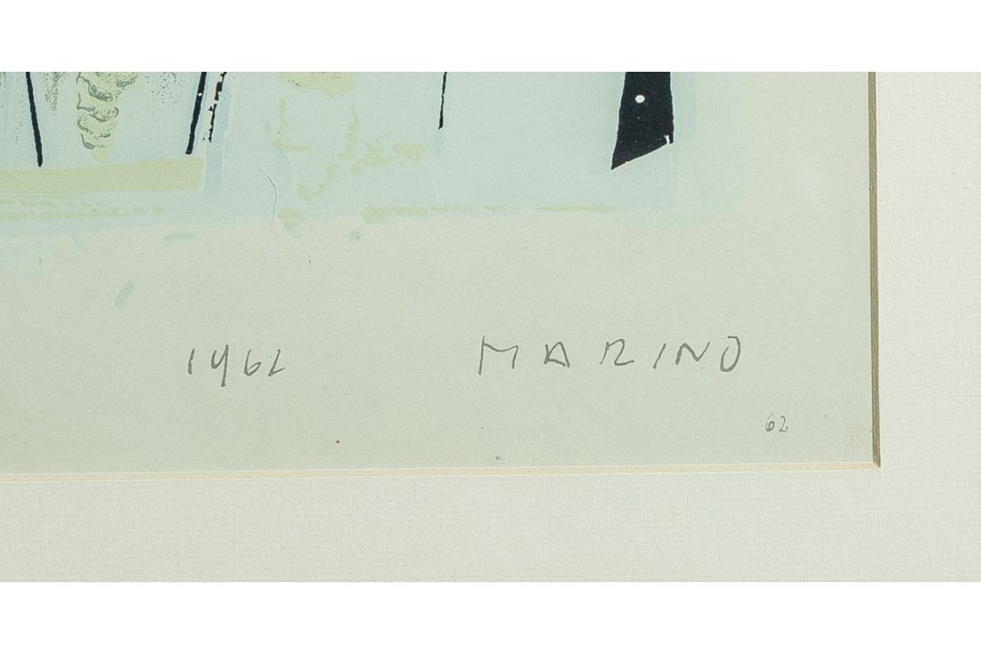 Marini, Marino (1901 - 1980), Abstrakte Pferdedarstellung (1962) - Bild 3 aus 3
