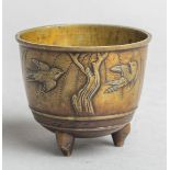 Kleine Bronzeschale (Japan, wohl um 1900)