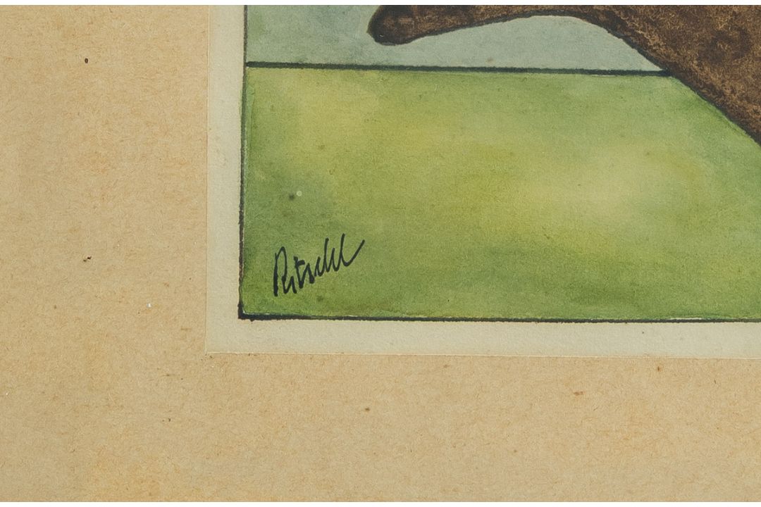 Ritschl, Otto (1885 - 1976), Abstrakte Komposition - Bild 4 aus 4