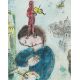 Chagall, Marc (1887 - 1985), Blatt aus der Folge "Musique" (1981) - Bild 3 aus 3
