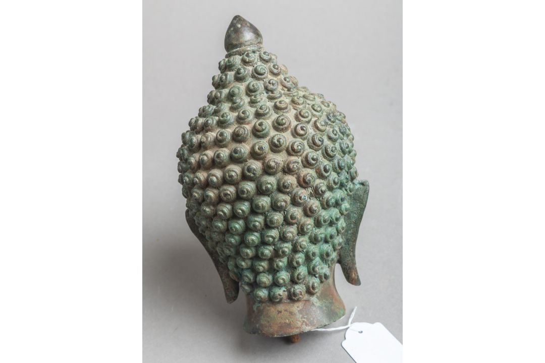 Buddhakopf (Thailand, wohl 20. Jh.) - Bild 3 aus 3