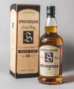 Springbank, 15 Jahre, Single Malt Scotch Whisky