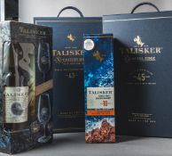 Konvolut mit 4 Flaschen Talisker Single Malt Scotch Whisky
