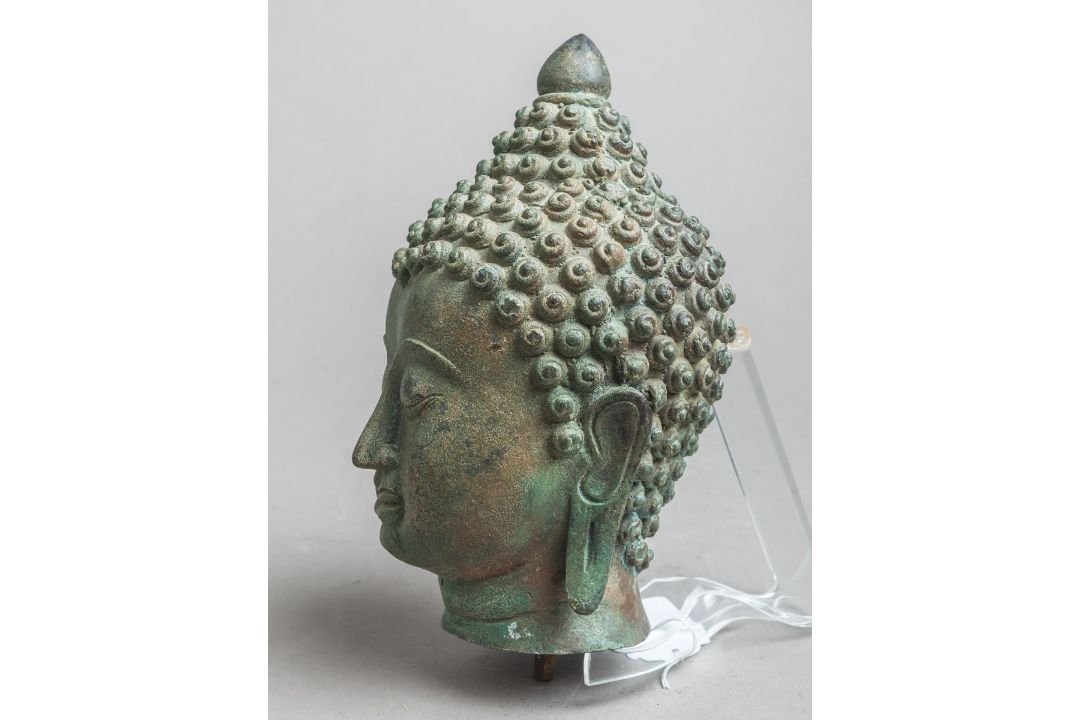 Buddhakopf (Thailand, wohl 20. Jh.) - Bild 2 aus 3