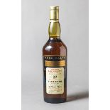 Blair Athol, Dest. 1975, Alter 27 Jahre, Abf. April 2003, Single Malt Scotch Whisky