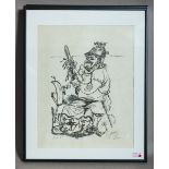 Grosz, George (1893 - 1959), "Morgenluft" (1930)