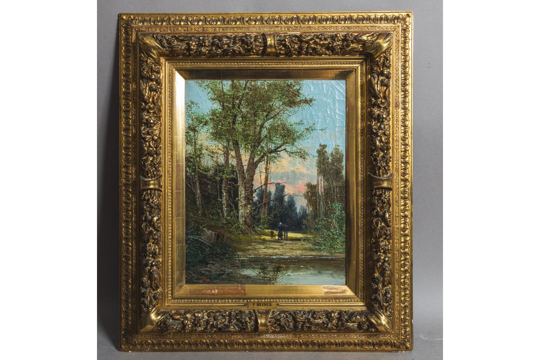 von Heider, Fritz (1868 - 1933), Motiv aus dem Wiener Wald