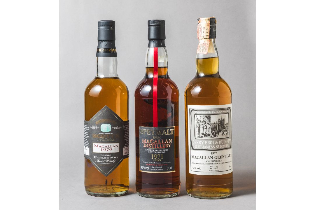 Konvolut mit 3 Flaschen exklusivem Macallan Single Malt Scotch Whisky - Bild 1 aus 2