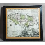 Seutter, Matthäus (1678 - 1757), "Nova Designatio Insulae Jamaicae"