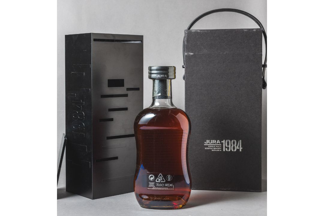 Isle of Jura 1984 - George Orwell Edition, Dest. 1984, 30 Jahre, Abf. 2014, Single Malt Scotch Whisk - Bild 2 aus 2