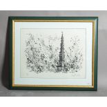 Searle, Ronald (1920 - 2011), "Tower" (1968)