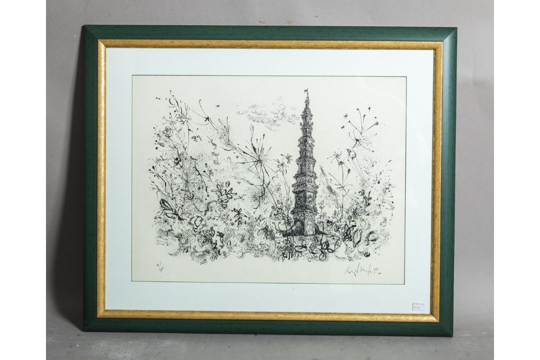 Searle, Ronald (1920 - 2011), "Tower" (1968) - Bild 1 aus 3