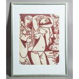 Keyt, George (1901 - 1993), Ohne Titel (Drei Frauen) 1973