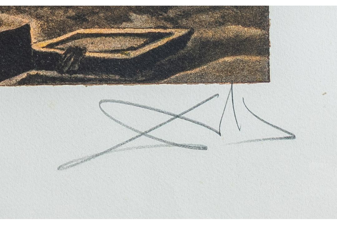 Dali, Salvador (1904 - 1989), "La Main de Dali retirant la toison dór" (1977) - Bild 3 aus 3