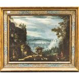Bril, Paul (1554 - 1626), zugeschrieben, Dramatische Gebirgslandschaft