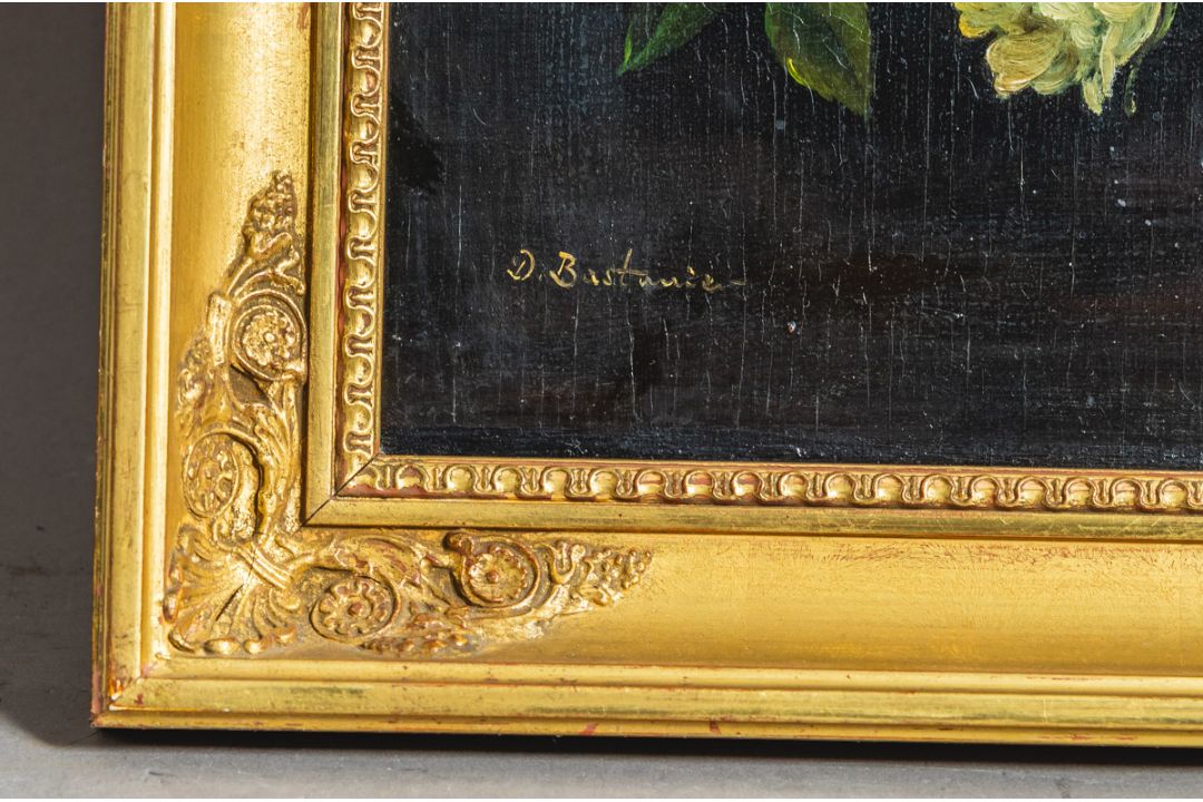 Signiert "D. Bastiani" (20. Jh.), Blumenstillleben - Bild 2 aus 4
