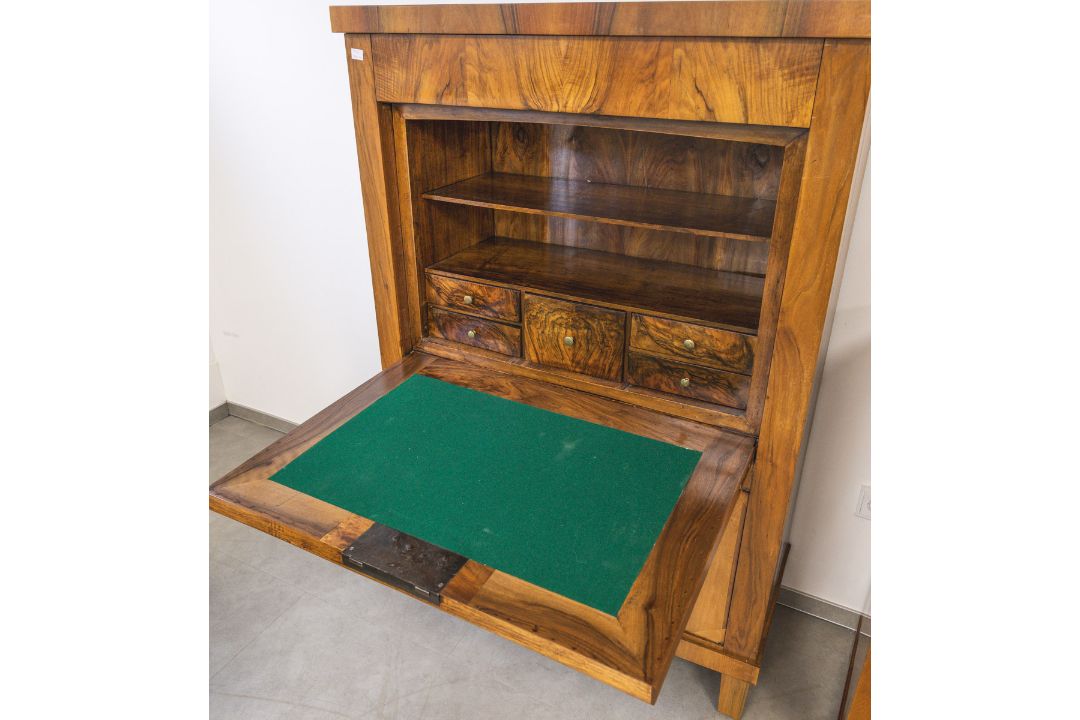 Schreibschrank (Biedermeier, um 1820/30er Jahre) - Bild 2 aus 3