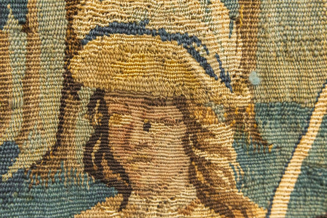 Großer Wandteppich (wohl Flandern, 17./18. Jh.) - Bild 3 aus 3
