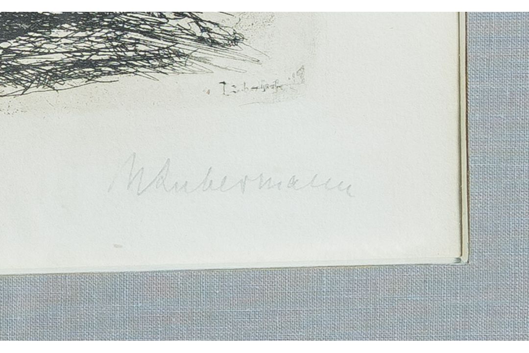 Liebermann, Max (1847 - 1935), "Die Netzflickerinnen" - Bild 2 aus 2