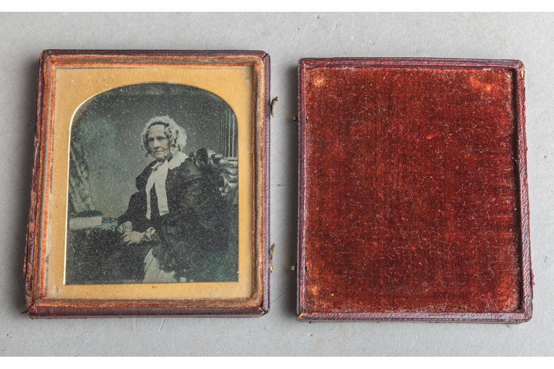 Daguerreotypie (England, um 1850) - Bild 1 aus 2