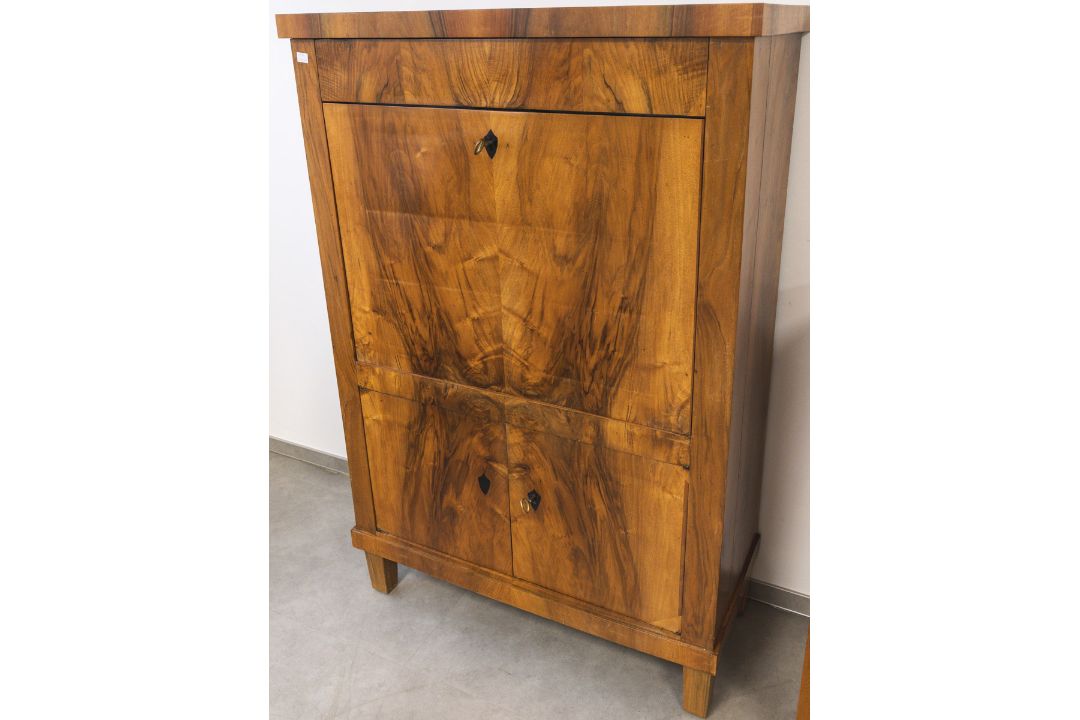 Schreibschrank (Biedermeier, um 1820/30er Jahre) - Bild 1 aus 3