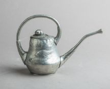 Jugendstil-Gießkännchen für Orchideen (Kayserzinn, J. P. Kayser Sohn, Krefeld, um 1900)