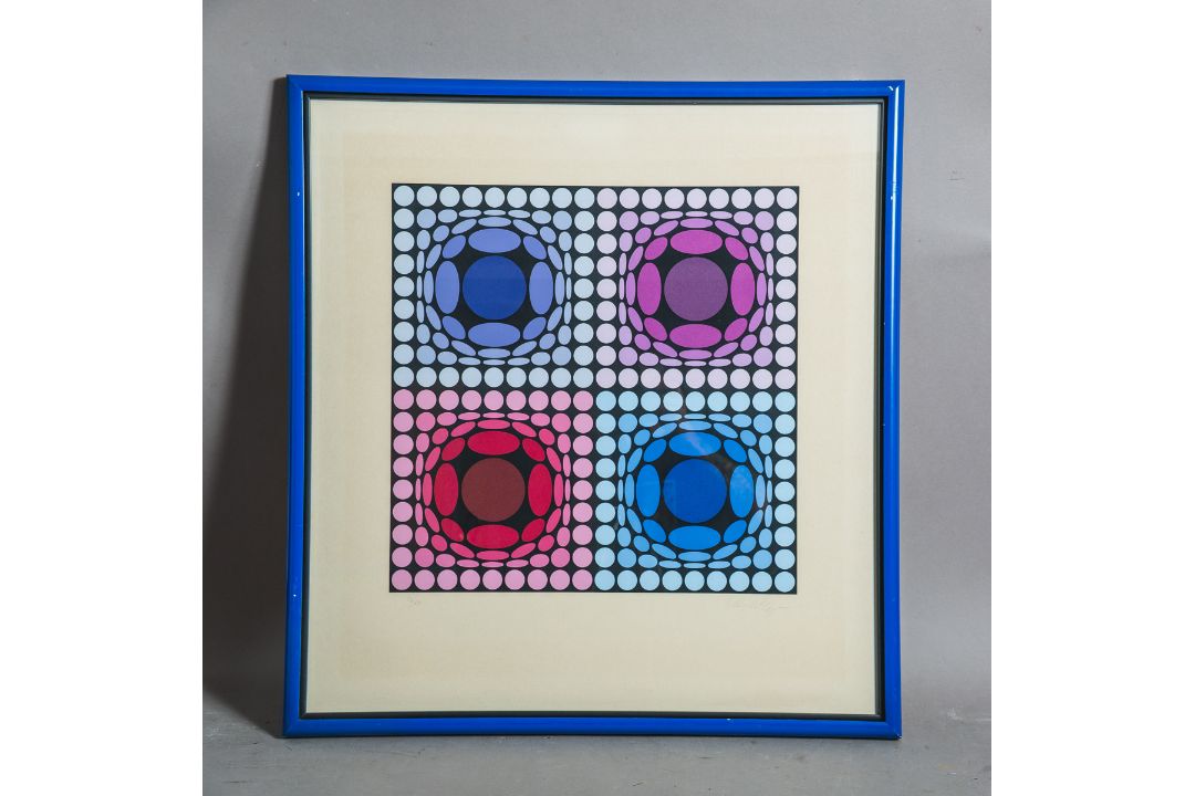 Vasarely, Victor (1906 - 1997), "Stri-Arct II" - Bild 1 aus 3