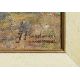 Unleserlich signiert (20. Jh.), Blühende Baumlandschaft - Bild 4 aus 4