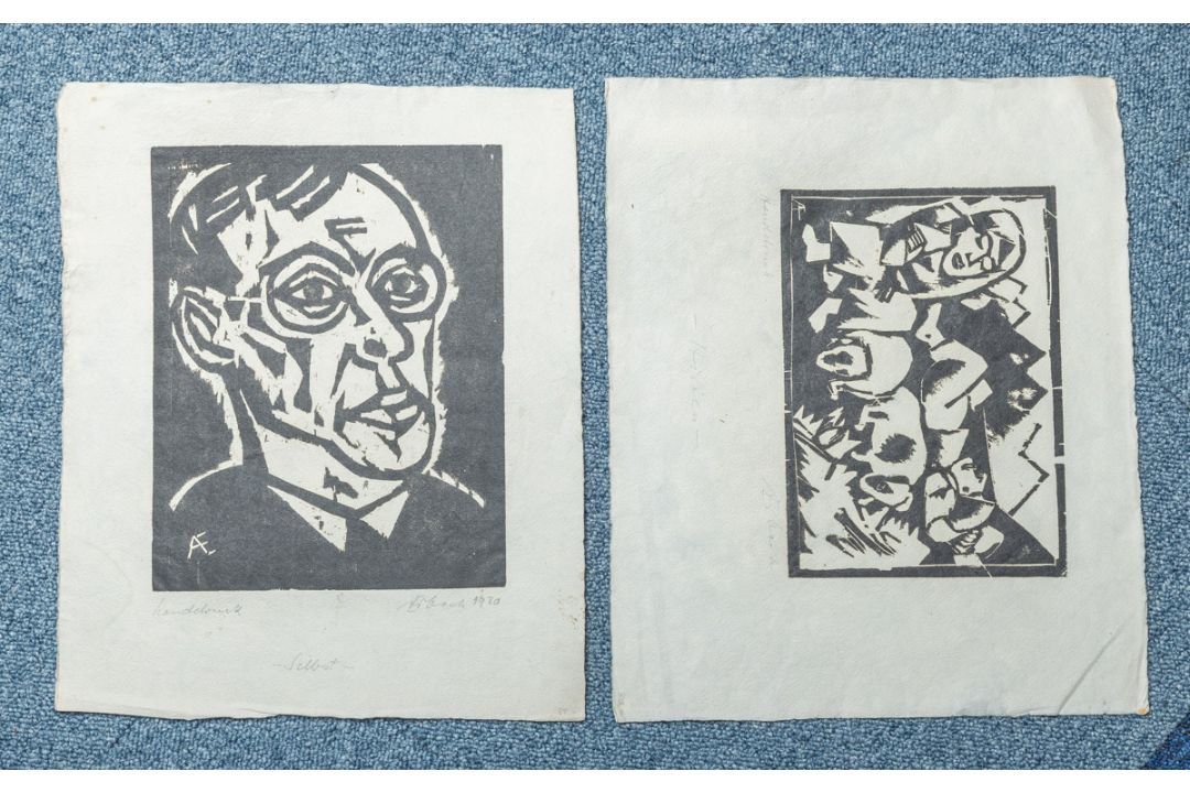 Erbach, Alois (1888 - 1972), Paar Grafiken