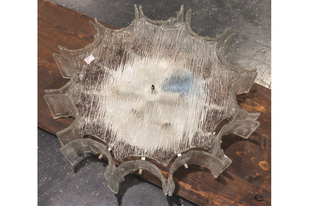 Deckenlampe "Star Ice" (wohl Kalmar, 60/70er J.) - Bild 1 aus 7
