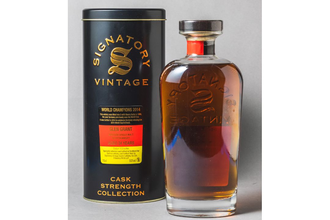 Signatory Vintage Glen Grant - World Champions 2014 Edition, Dest. 1990, 24 Jahre, Abf. 2014 - Bild 2 aus 2