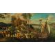 Saftleven, Herman (1609 - 1685), Rheinlandschaft m. Kaufleuten u. Burgruine - Bild 3 aus 3