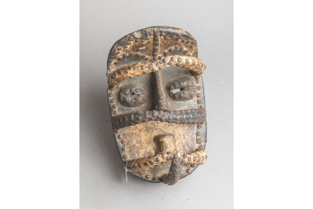Maske (Bété bzw. Ngere/Niabwa, Elfenbeinküste, Alter unbekannt) - Bild 1 aus 2