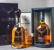 Konvolut mit 3 Flaschen Single Malt Scotch Whisky The Dalmore
