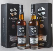 Konvolut mit 2 Flaschen Duncan Taylor The Octave