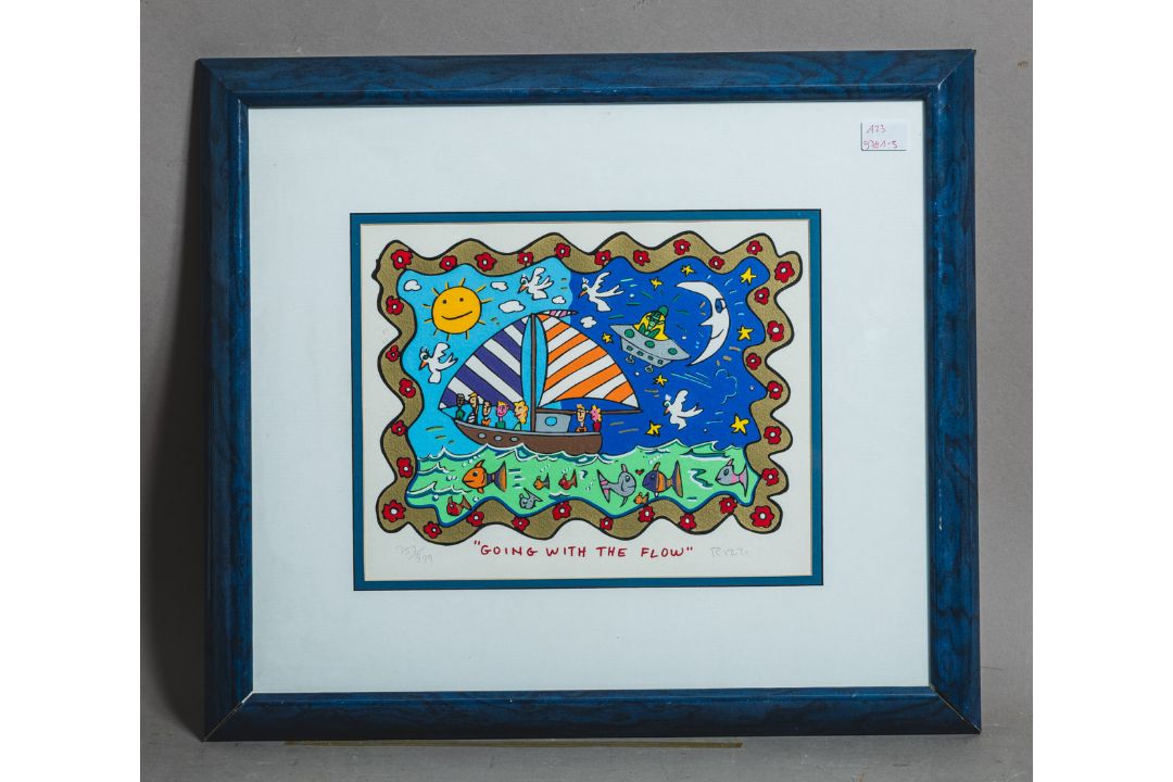 Rizzi, James (1950 - 2011), "Going with the Flow" - Bild 1 aus 2