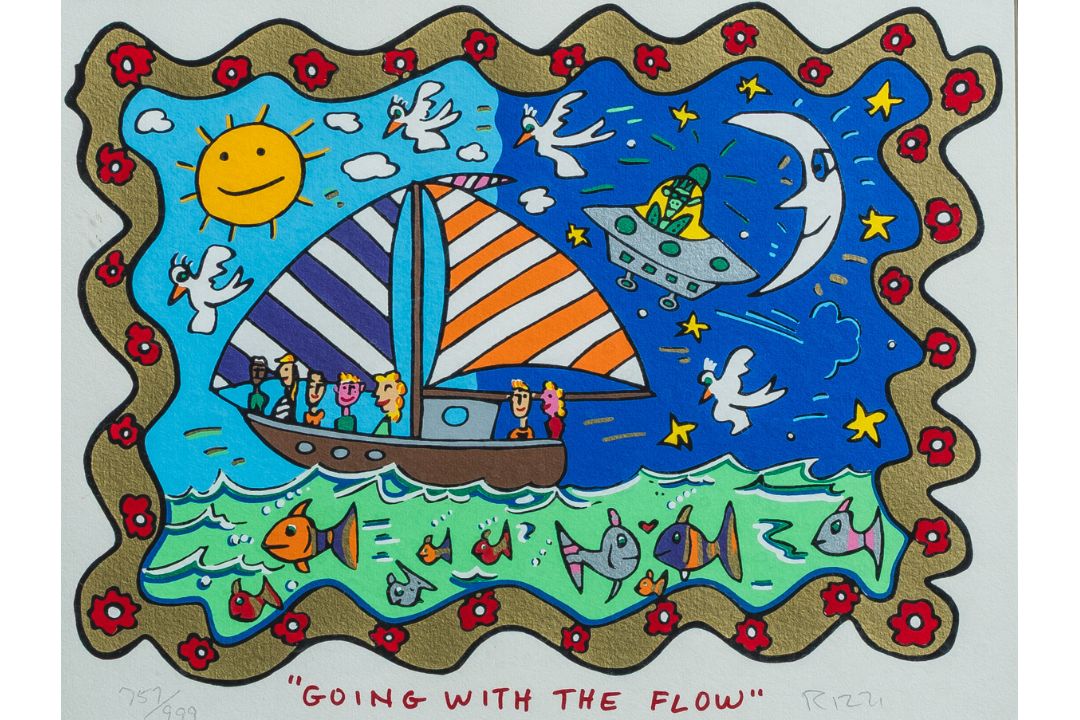 Rizzi, James (1950 - 2011), "Going with the Flow" - Bild 2 aus 2