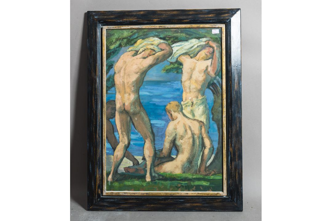Pauli, Georg (1855 - 1935), Badende Männer - Bild 1 aus 3