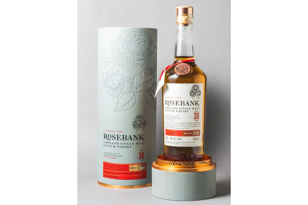 Rosebank, Dest. 1990, 30 Jahre, Abf. 2020 (Release 1), Lowland Single Malt Scotch Whisky, Lowlands,  - Bild 1 aus 2