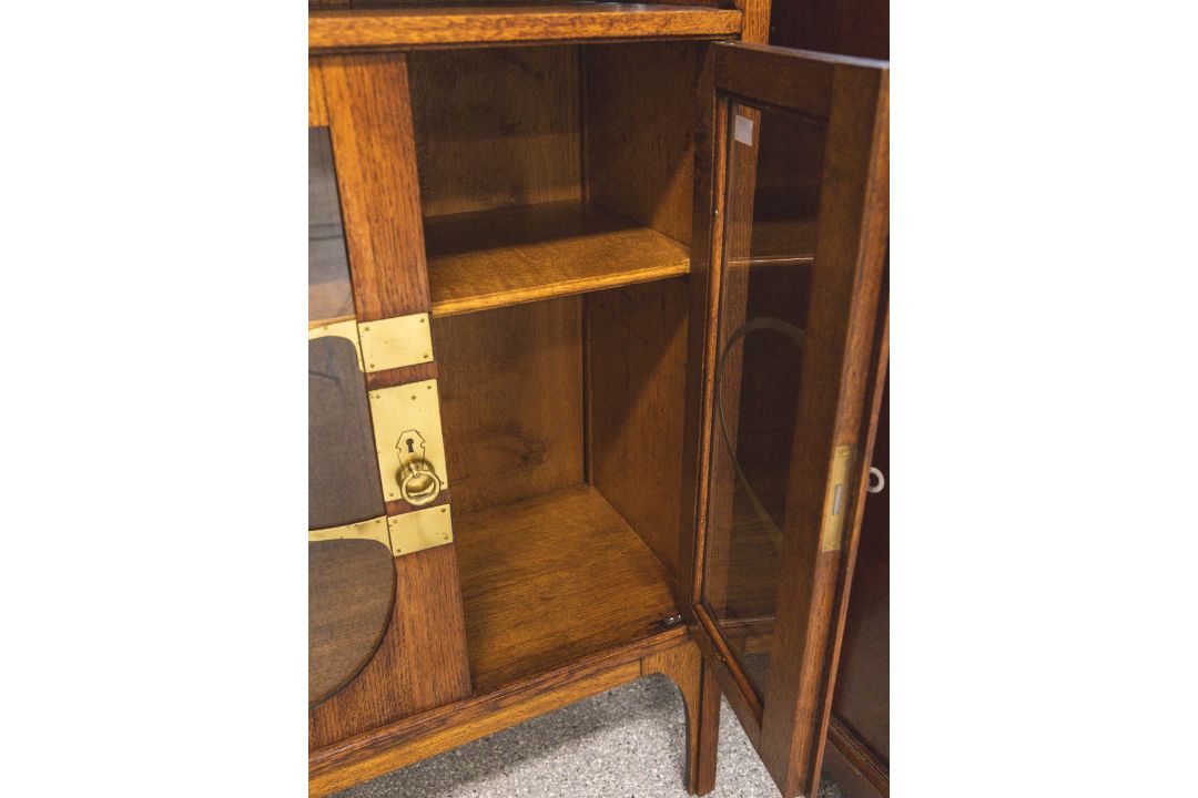 Kleiner Beistellschrank (Jugendstil, um 1900) - Bild 3 aus 3