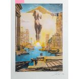 Dali, Salvador (1904 - 1989), "La Main de Dali retirant la toison dór" (1977)