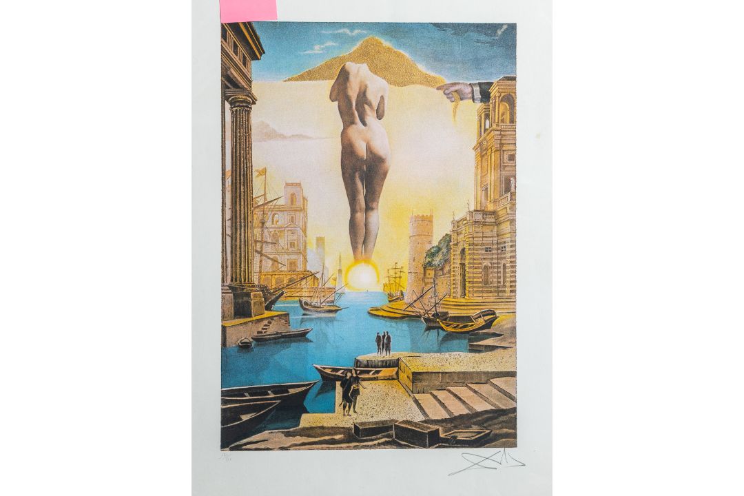 Dali, Salvador (1904 - 1989), "La Main de Dali retirant la toison dór" (1977) - Bild 1 aus 3