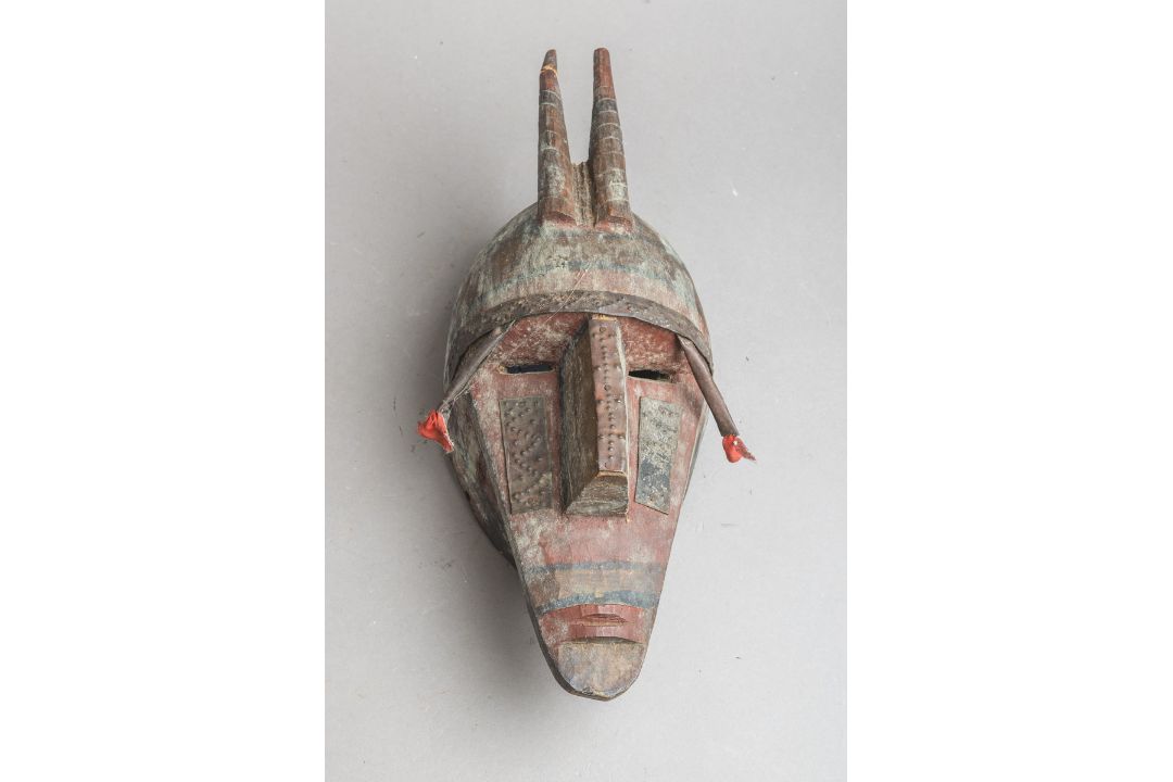 Maske (wohl Bamana/Ntomo / Marka, Mali, Alter unbekannt) - Bild 1 aus 2