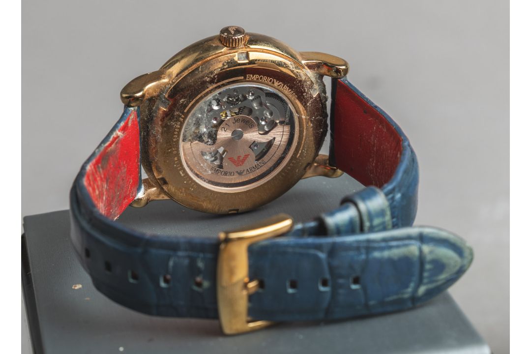 Emporio Armani - Armbanduhr "Meccanico" - Bild 3 aus 3
