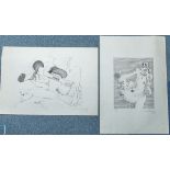 Schroeder-Sonnensterin, Friedrich (1892 - 1982), Paar Grafiken