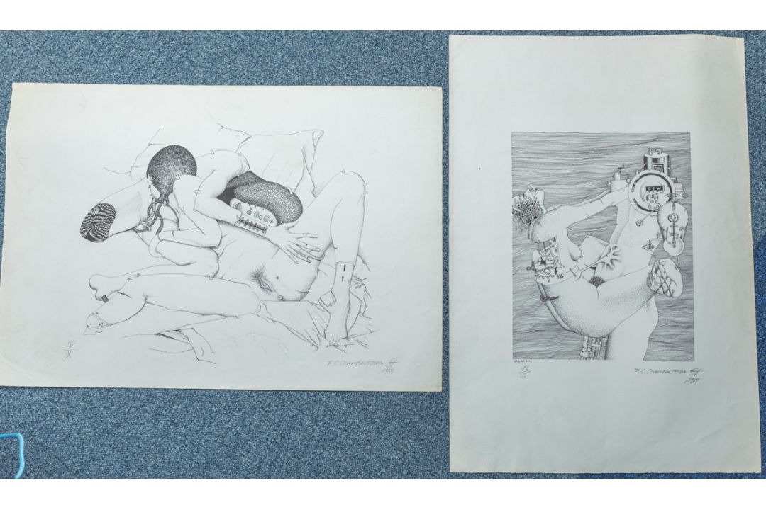 Schroeder-Sonnensterin, Friedrich (1892 - 1982), Paar Grafiken