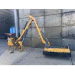 Bomford side arm flail, 3pt mounted, 1.3m cutting head